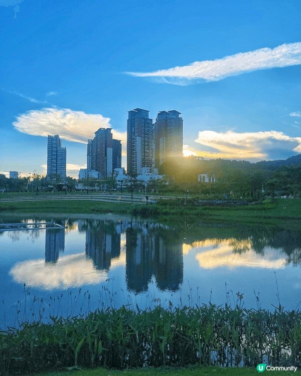 天空之鏡打卡📸！金湖公園超chill~ 🏞️