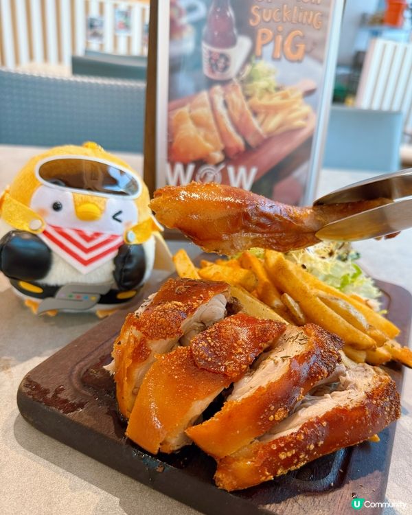 落地玻璃🏙️！高挑空間感十足嘅餐廳🤤！食到停唔到口😋