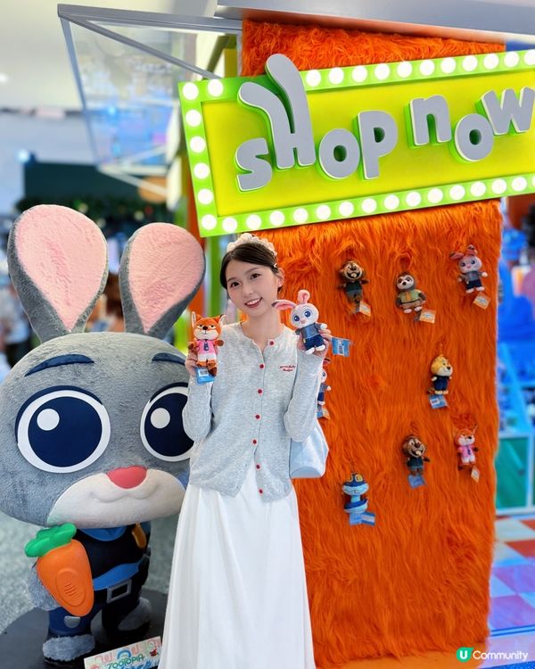 優獸大都會2快閃店開鑼！🐰📸