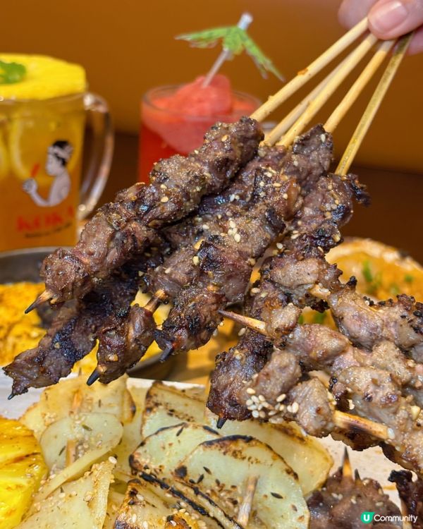 🎀沙田｡商場高質串燒|邪惡芝士撈丁😍🎀