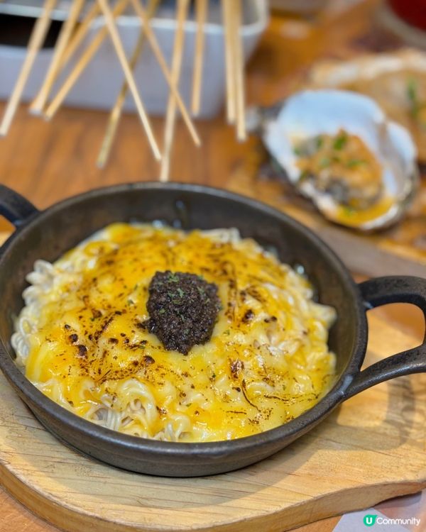 🎀沙田｡商場高質串燒|邪惡芝士撈丁😍🎀