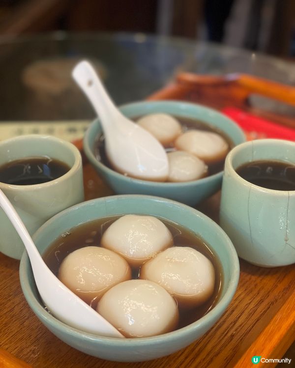 陳孃孃湯圓🤤文明街老字號！普洱茶湯圓🍵