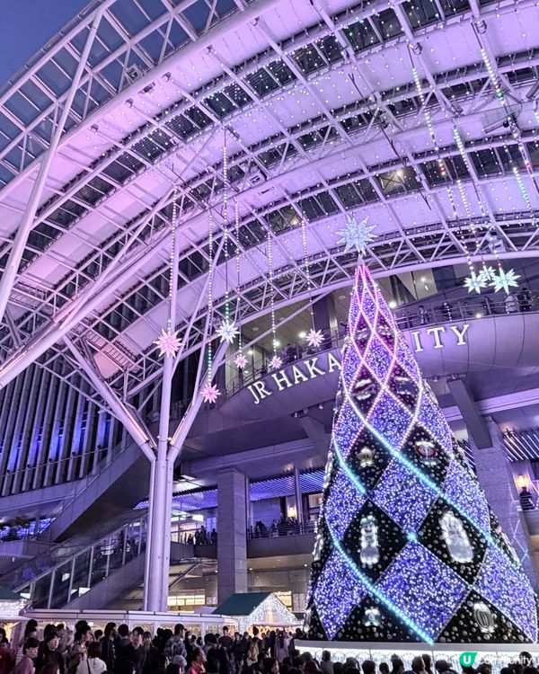 博多站燈飾✨！聖誕市集2025🎄打卡攻略📸！