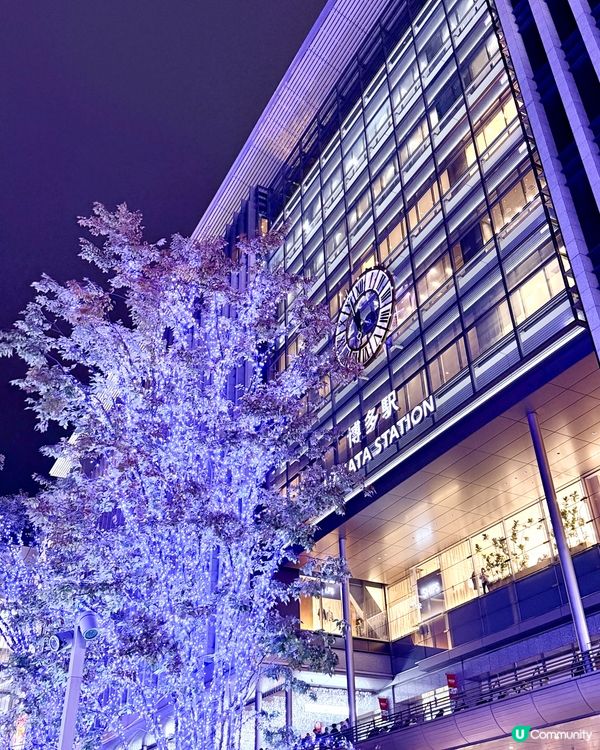 博多站燈飾✨！聖誕市集2025🎄打卡攻略📸！