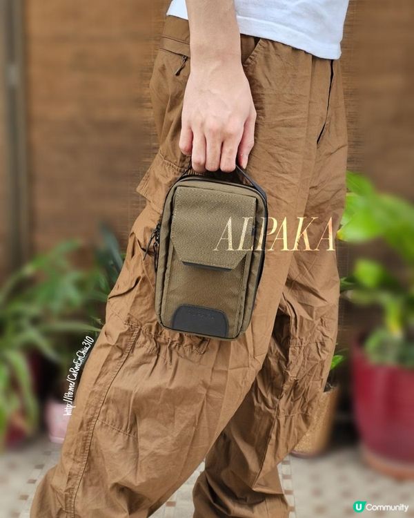 #型男必備的多功能手機袋 #AlpakaModularSlingV2多功能手機袋