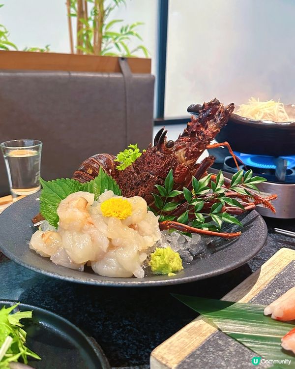 千両冬日限定！🦞龍蝦二食+大拖羅魚子醬+清酒搭配!