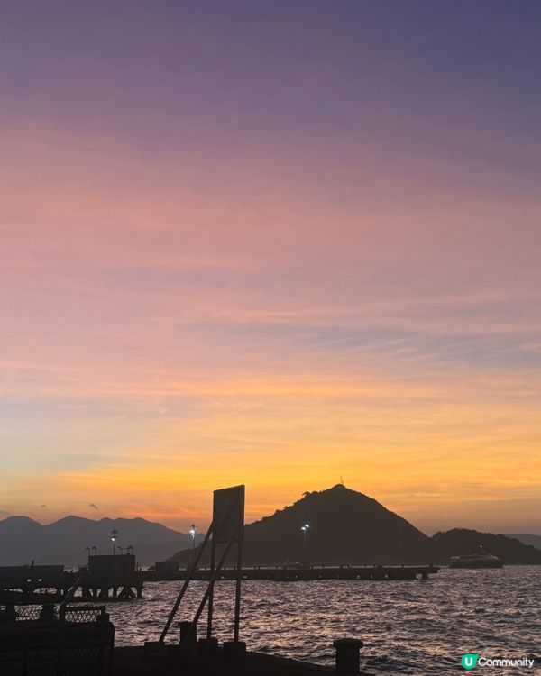 堅尼地城睇日落靚位🌄✨