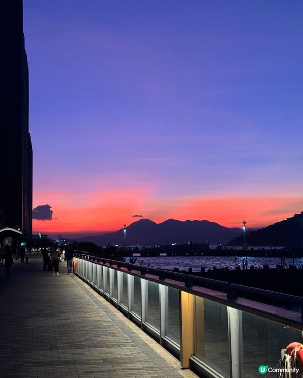 堅尼地城睇日落靚位🌄✨