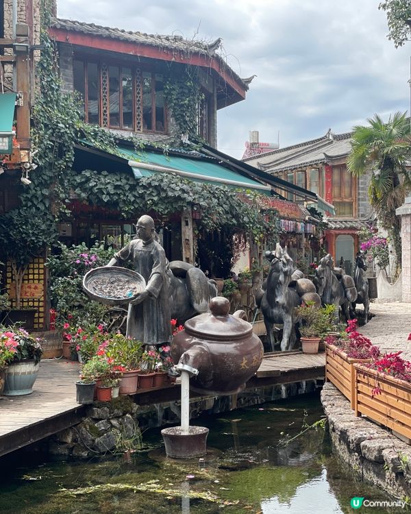 束河古城，慢活之旅🏞️，感受納西文化！