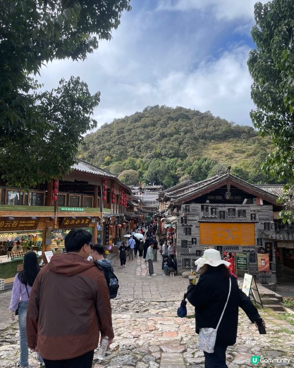 束河古城，慢活之旅🏞️，感受納西文化！