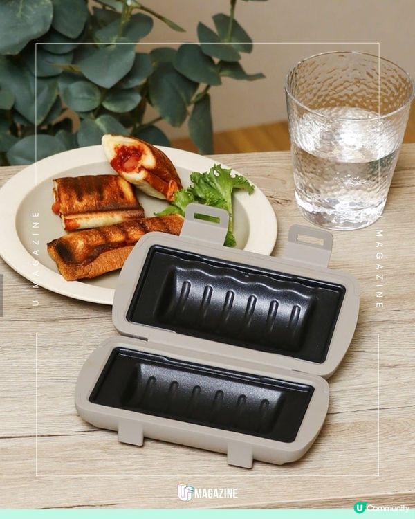 3COINS DIY三文治神器！ 附送6款餡料食譜｜零失敗做早餐！