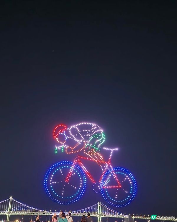 釜山無人機表演