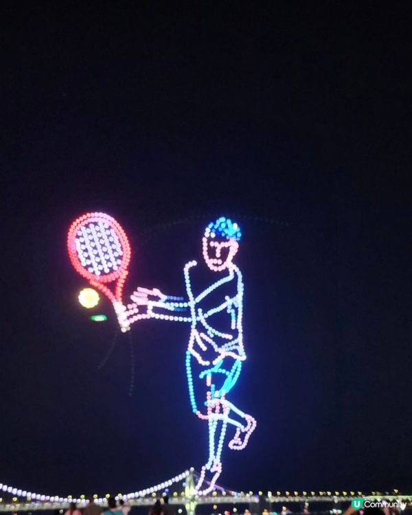 釜山無人機表演