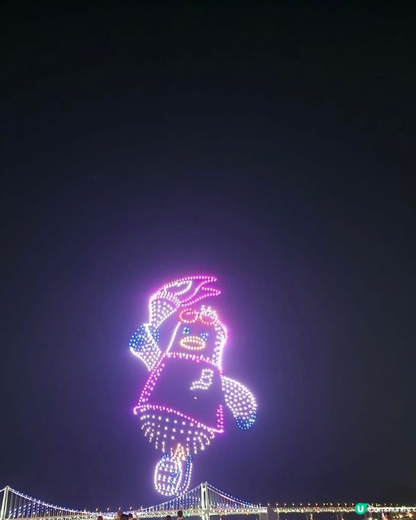 釜山無人機表演