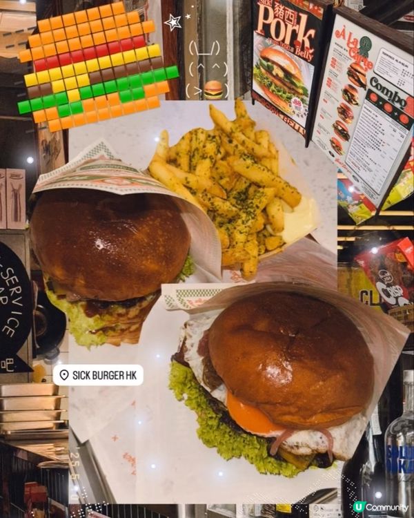 人氣漢堡包店🔥美式復古設計勁打卡able✨