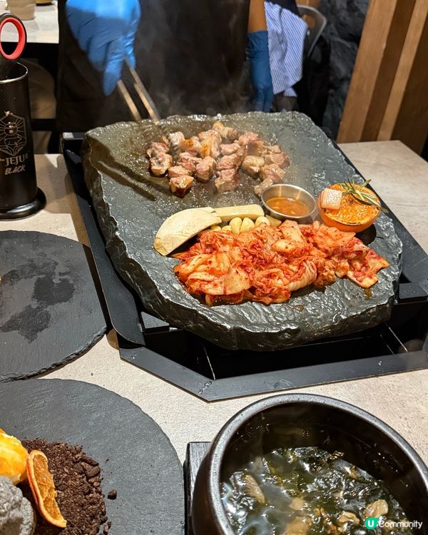 中環岩洞韓餐！濟州黑毛豬😋約會必去！