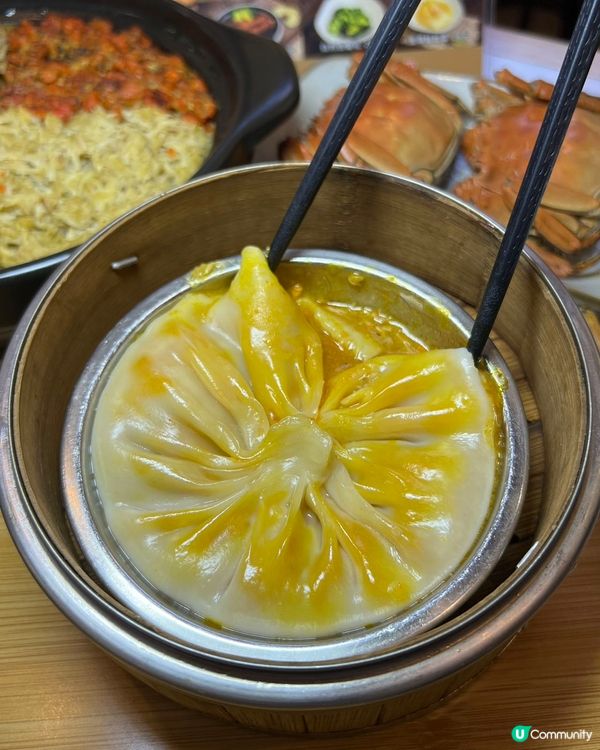 蟹興記🦀深圳蟹粉麵🤤十隻蟹！