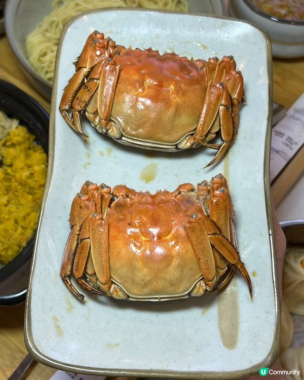 蟹興記🦀深圳蟹粉麵🤤十隻蟹！