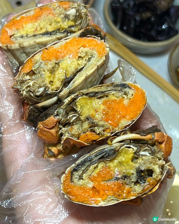 蟹興記🦀深圳蟹粉麵🤤十隻蟹！