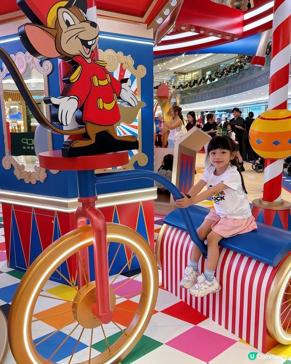 新都城聖誕飛翔狂想曲！小飛象🎪等你嚟玩！