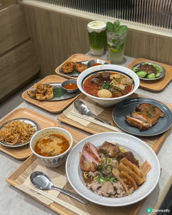 啟德麵堂車仔麵🤤！自選餸勁豐富