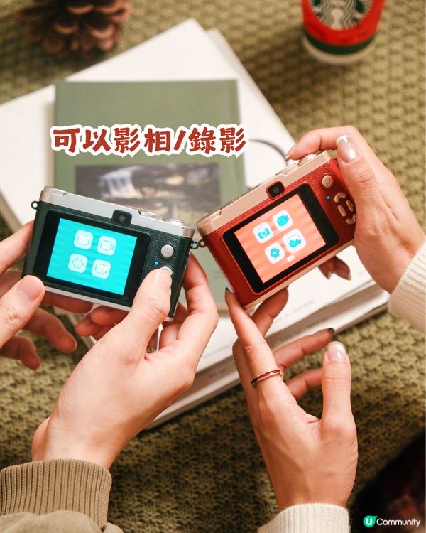 【聖誕限定】星巴克復古數碼相機📸 | Y2K風回歸