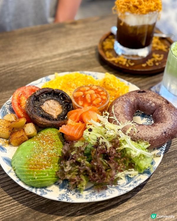 香港｜元朗藍白色葡萄牙風Cafe 💙🤍