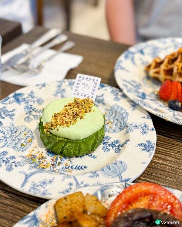 香港｜元朗藍白色葡萄牙風Cafe 💙🤍