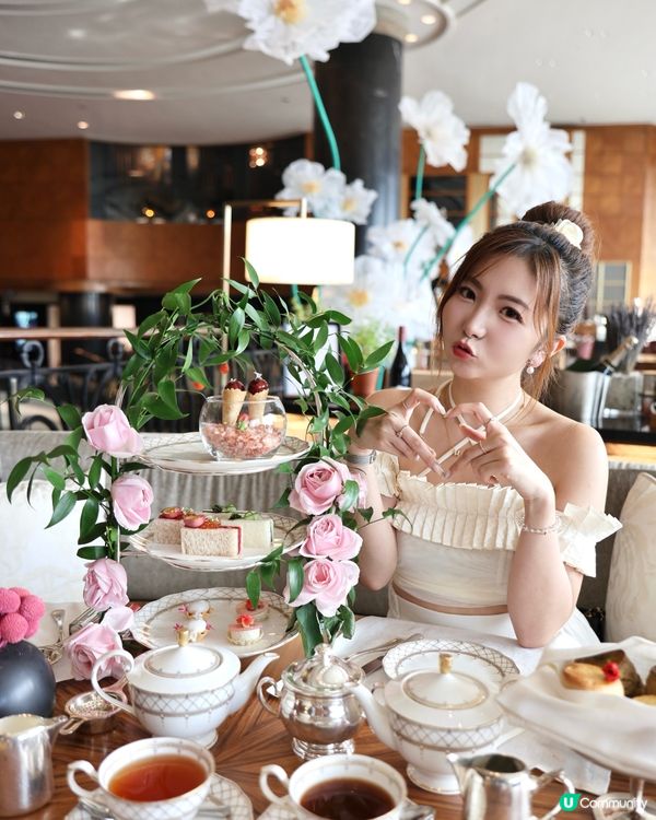 🌿茶園 x 護膚品牌 Fresh🌸期間限定玫瑰花下午茶🌹