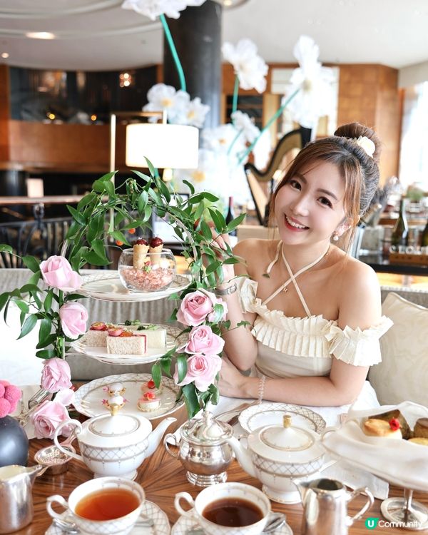 🌿茶園 x 護膚品牌 Fresh🌸期間限定玫瑰花下午茶🌹