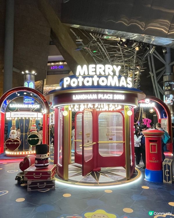 Noodoll 英國小薯降臨朗豪坊 迎接聖誕🎄2025