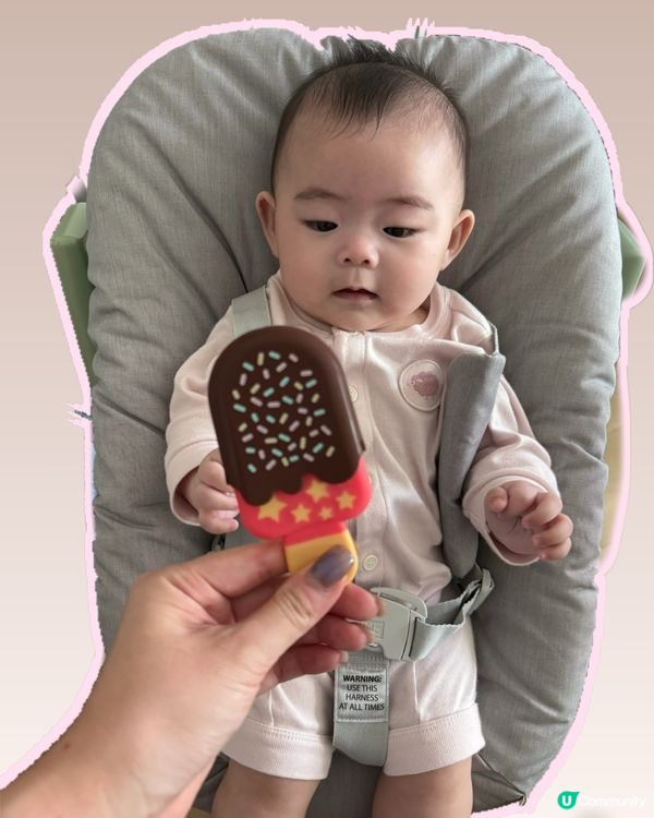 牙痕痕救星！👶🏻 牙膠幫到你！🦷 舒緩出牙不適！🍦