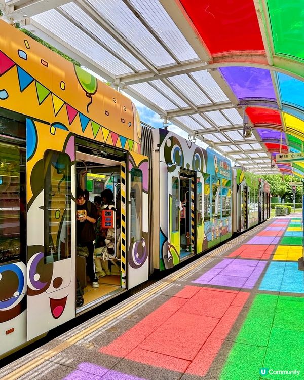 熊貓主題電車🤤巨型熊貓任攬唔嬲