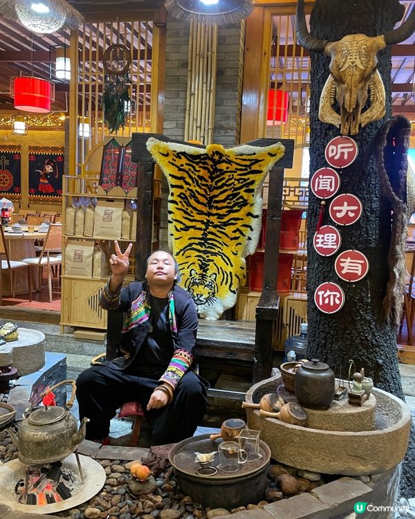 邊食邊睇表演！大理古城餐廳勁正！🤩