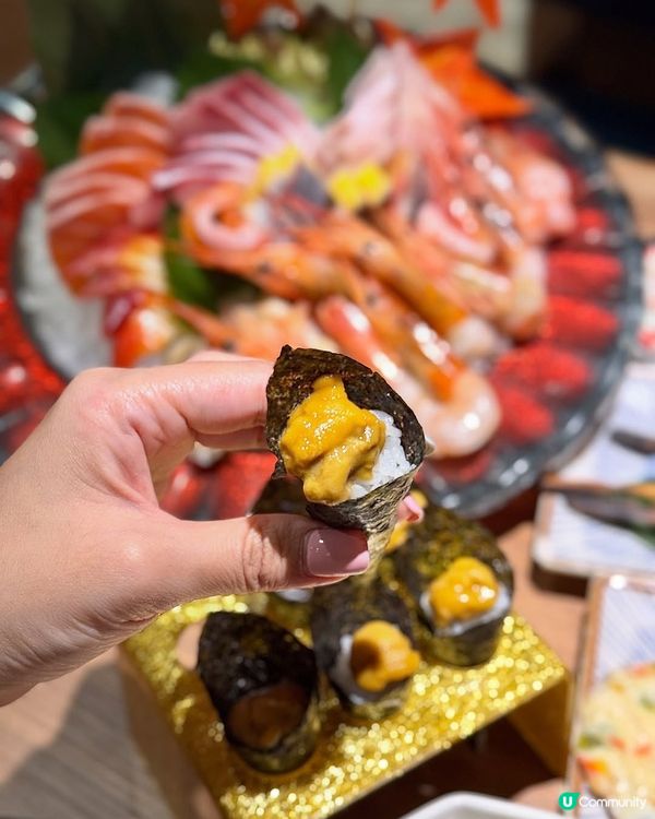 御滿屋放題🤤！海膽榴槤任食！😋