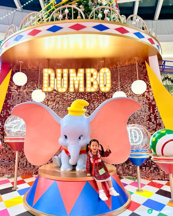 MCP新都城🎄聖誕飛翔狂想曲📸 小飛象🐘超可愛😍