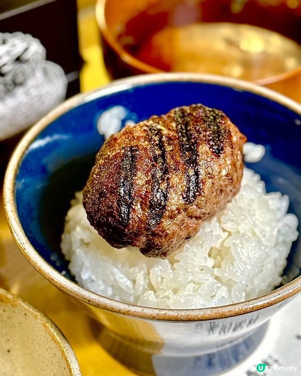 村上春樹式一人食！輓肉米漢堡排🤤 爆汁！