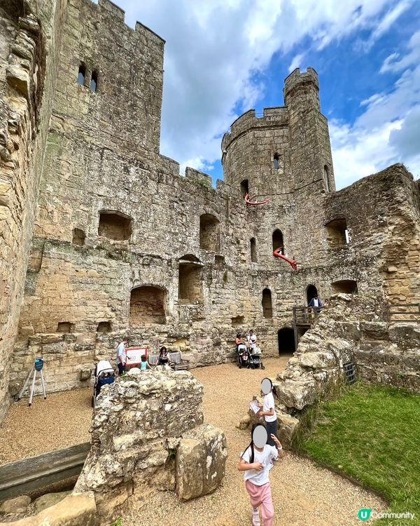 『英國』遊走中世紀水上城堡｜Bodiam Castle