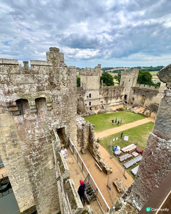 『英國』遊走中世紀水上城堡｜Bodiam Castle
