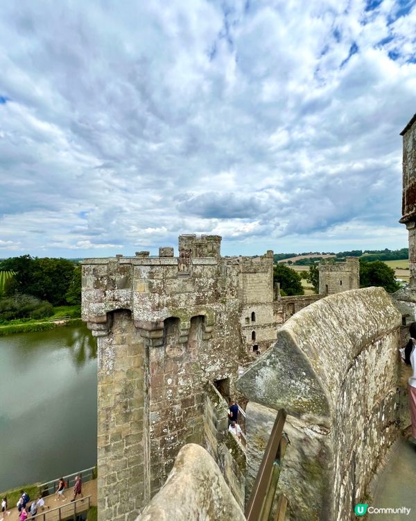 『英國』遊走中世紀水上城堡｜Bodiam Castle