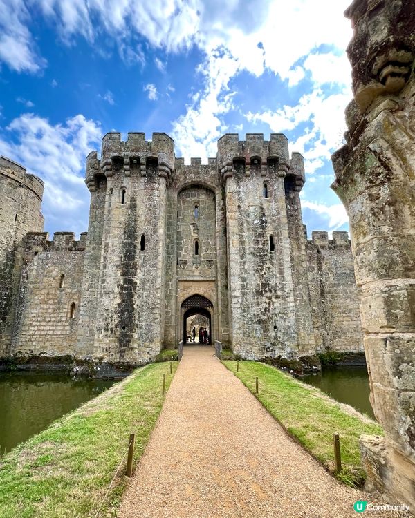 『英國』遊走中世紀水上城堡｜Bodiam Castle