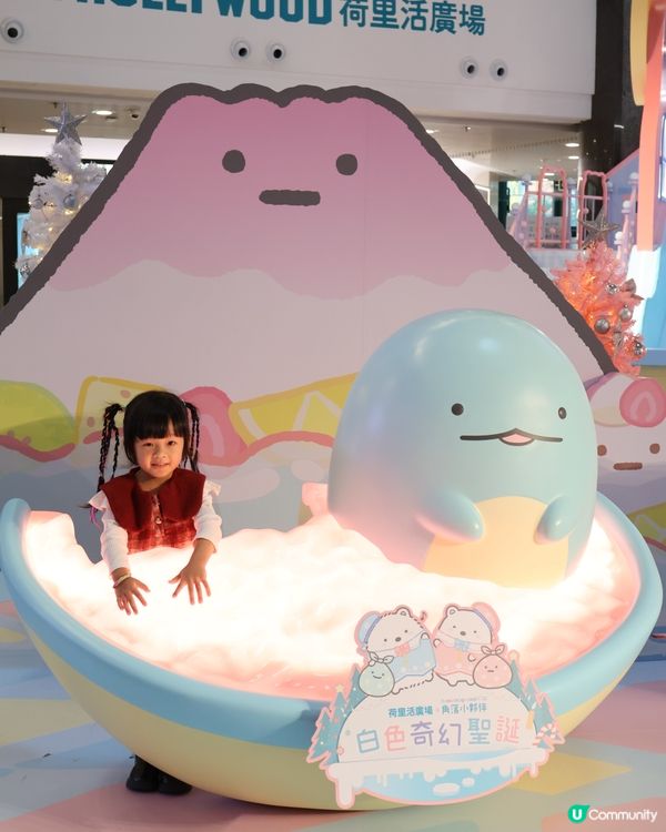 荷里活廣場❄️角落小夥伴☃️睇雪景！