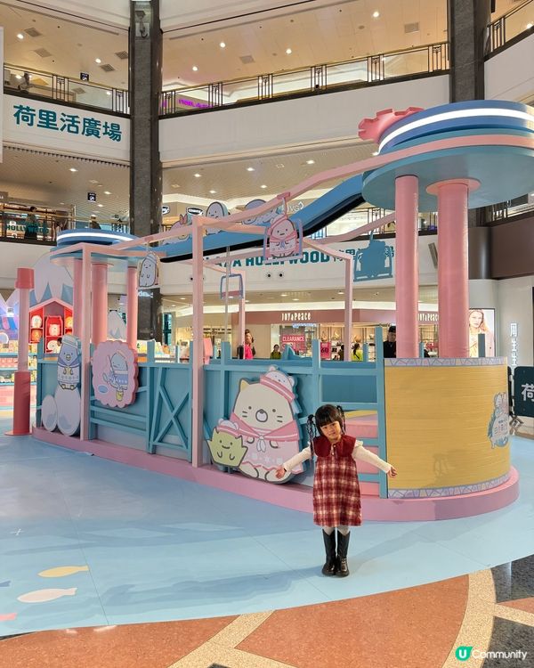 荷里活廣場❄️角落小夥伴☃️睇雪景！