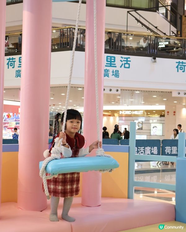 荷里活廣場❄️角落小夥伴☃️睇雪景！