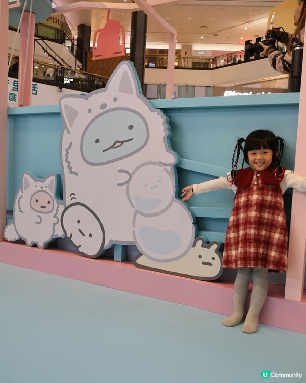 荷里活廣場❄️角落小夥伴☃️睇雪景！