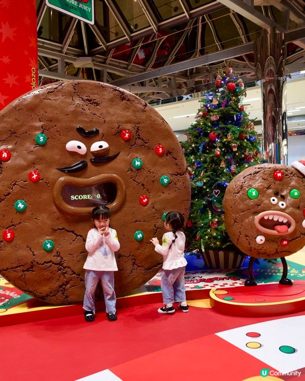 2025聖誕打卡｜大古城中心｜超甜sweetie糖裝飾