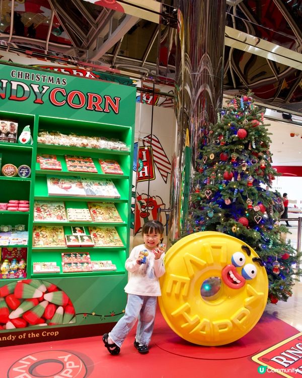2025聖誕打卡｜大古城中心｜超甜sweetie糖裝飾