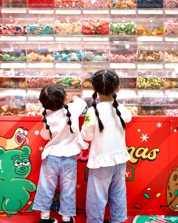 2025聖誕打卡｜大古城中心｜超甜sweetie糖裝飾