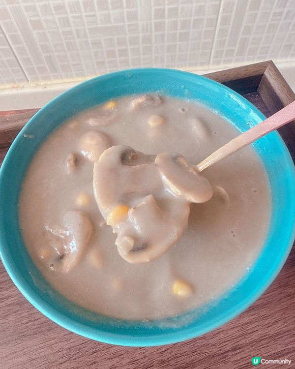 濃郁蘑菇湯🤤！破壁機輕鬆搞掂！😋