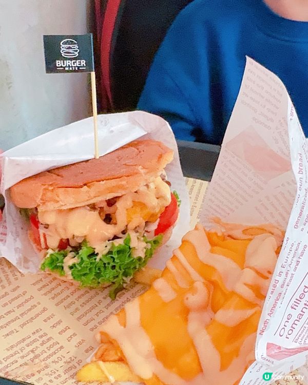 尖咀漢堡包🍔排隊都值！肉汁爆晒🤤Burger Mate